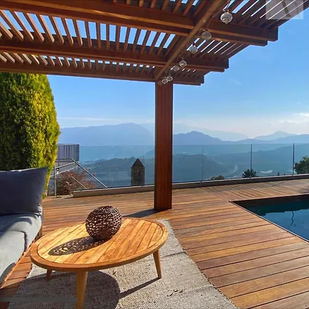 Family With Garden And Amaizing View To Lugano *