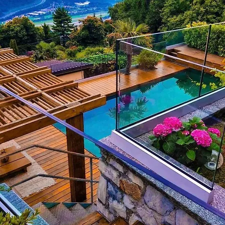 Bed & Breakfast Family With Garden And Amaizing View To Lugano *